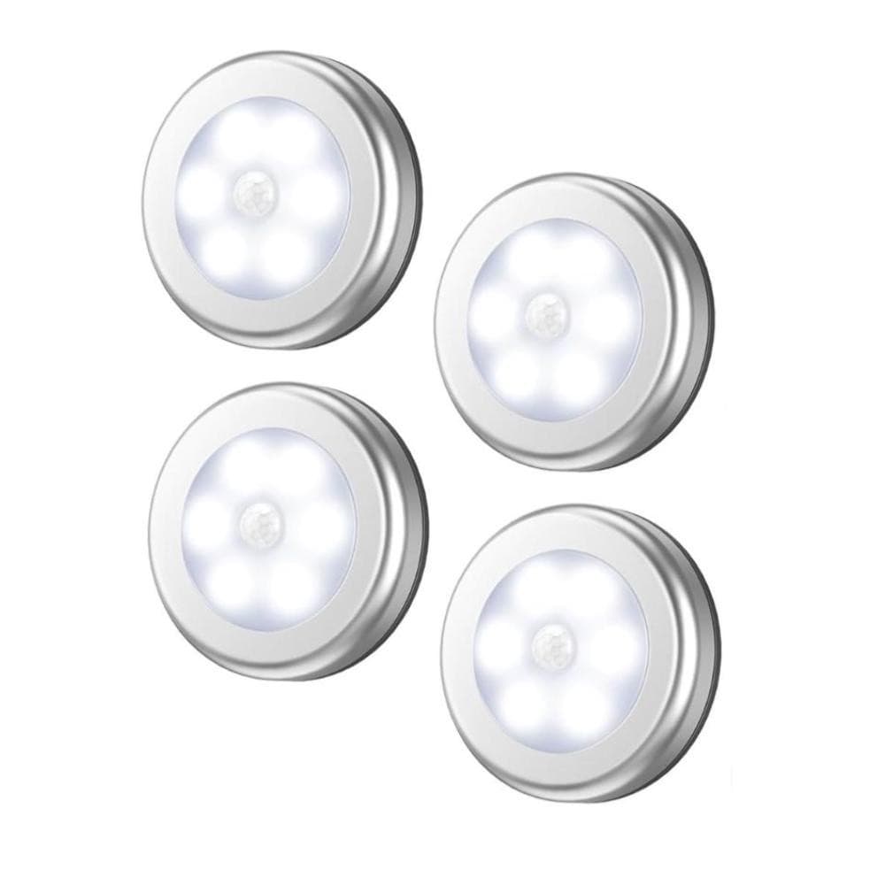 Trådlös LED-nattlampa med rörelsesensor – batteridriven pucklampa