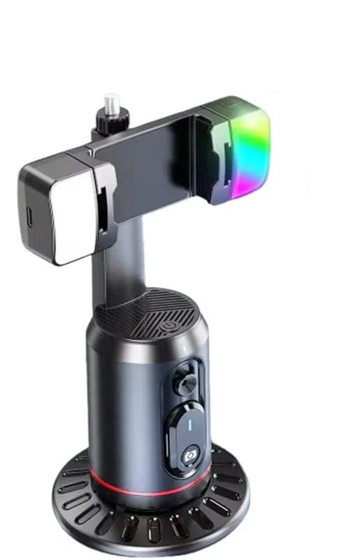 AI-gimbal med 360° ansiktsföljning – smart mobilhållare för livesändning