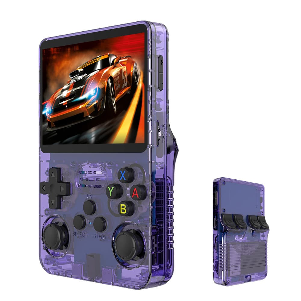 GameWave X – Handhållen spelkonsol med 64GB/128GB och upp till 20 000 klassiska